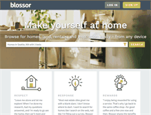 Tablet Screenshot of blossor.com